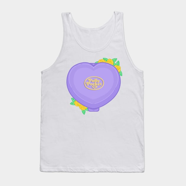 Wonderful Wedding Purple Polly Pocket Tank Top by Eyeballkid-